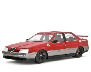 Alfa Romeo 164 Procar Prototipo 1988 Rosso alfa - Rot Laudoracing 1:18 Resinemodell (Türen, Motorhaube... nicht zu öffnen!)
